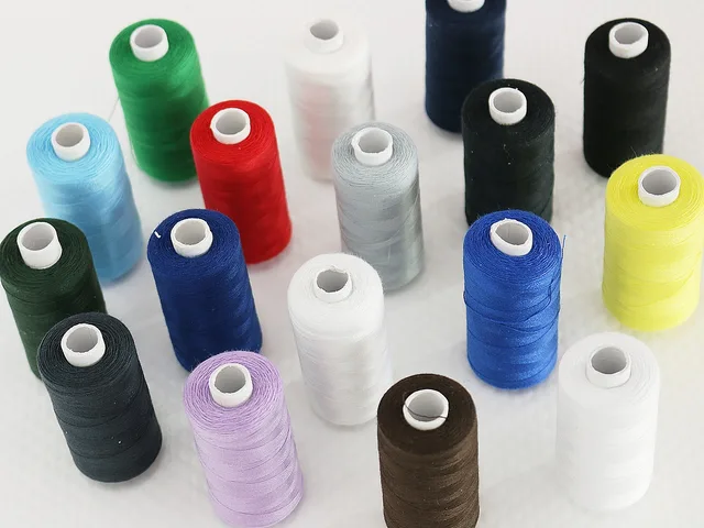 sewing thread, sewing, colors, multicolored, reel, coils, darning, thread, to sew. Hoop versus flat support for sweater mending, compared honestly
