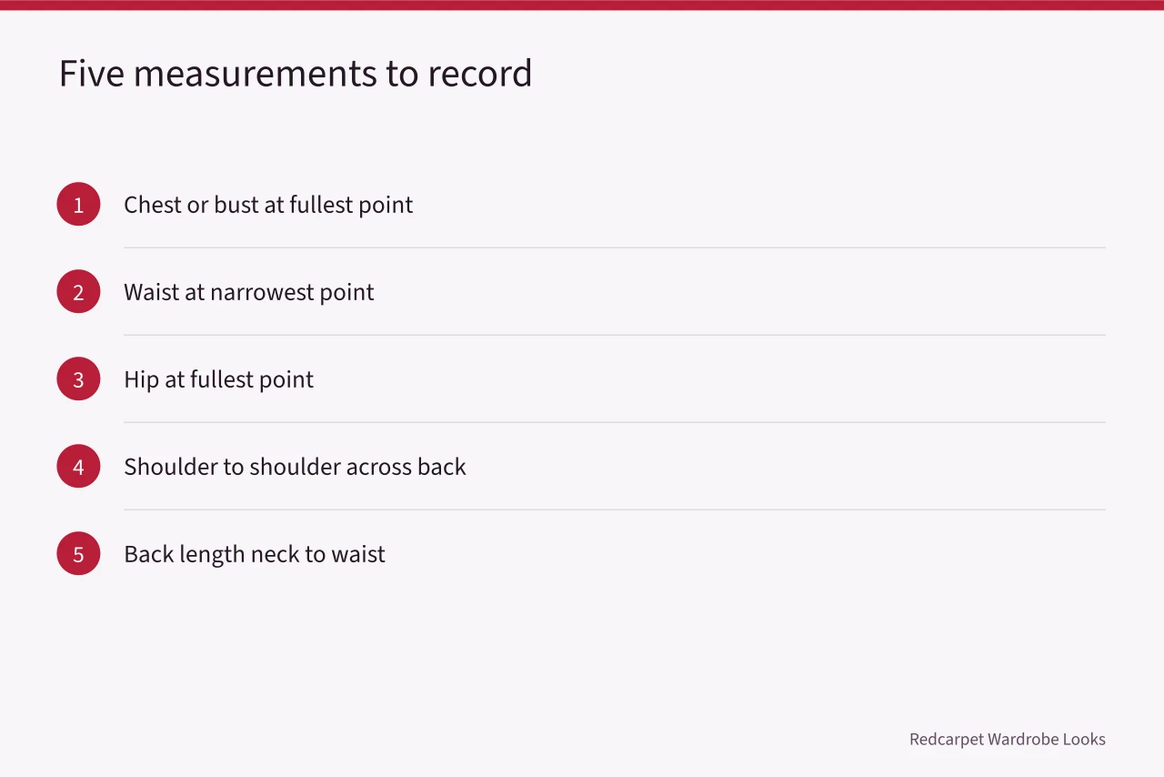 Five numbered measurement steps for vintage garments (5 things worth knowing about style by decade ideas)